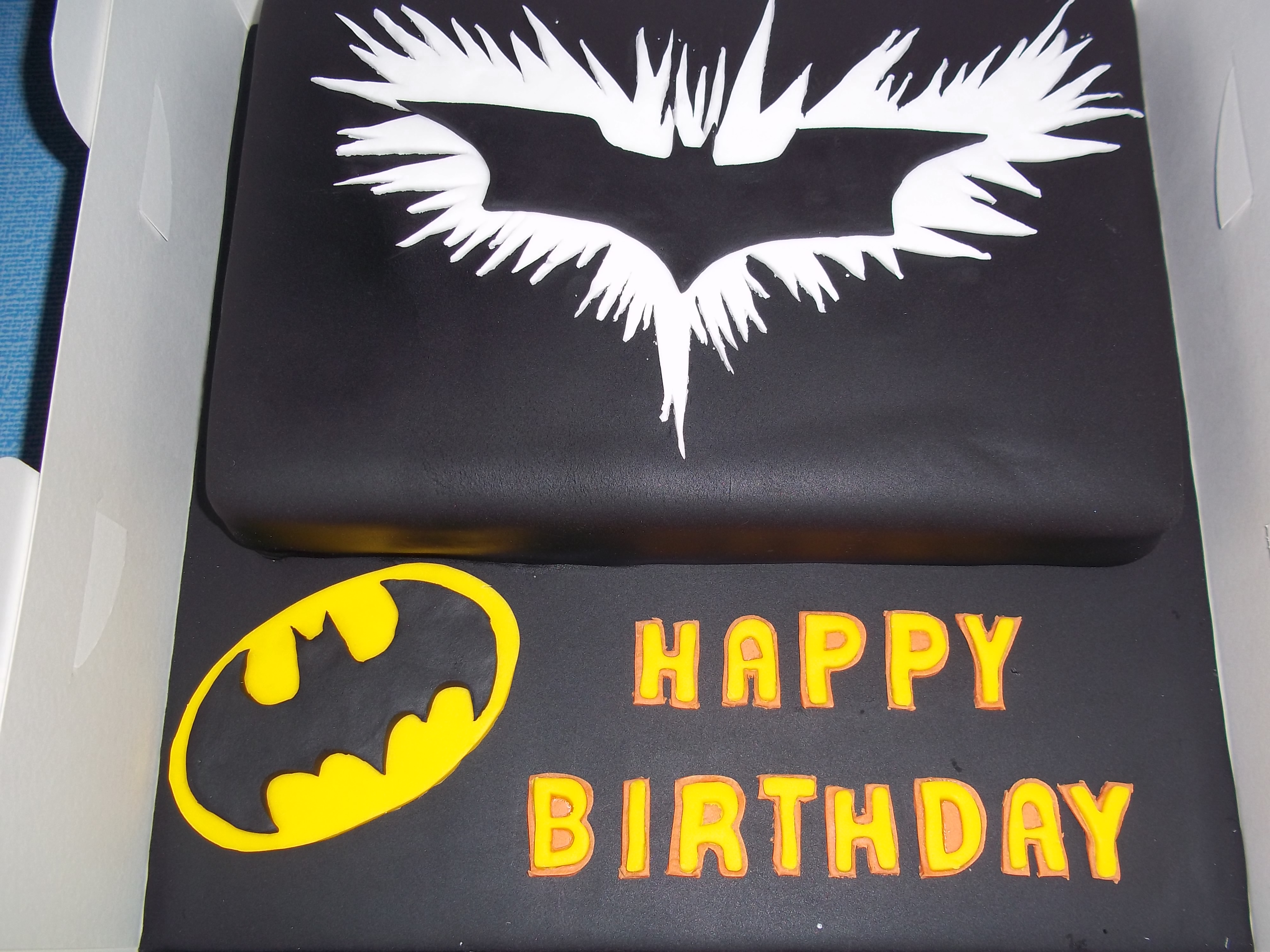 Batman Birthday Cake